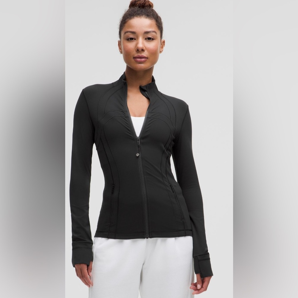 Lululemon Define Jacket Nulu Sz 4 in Black